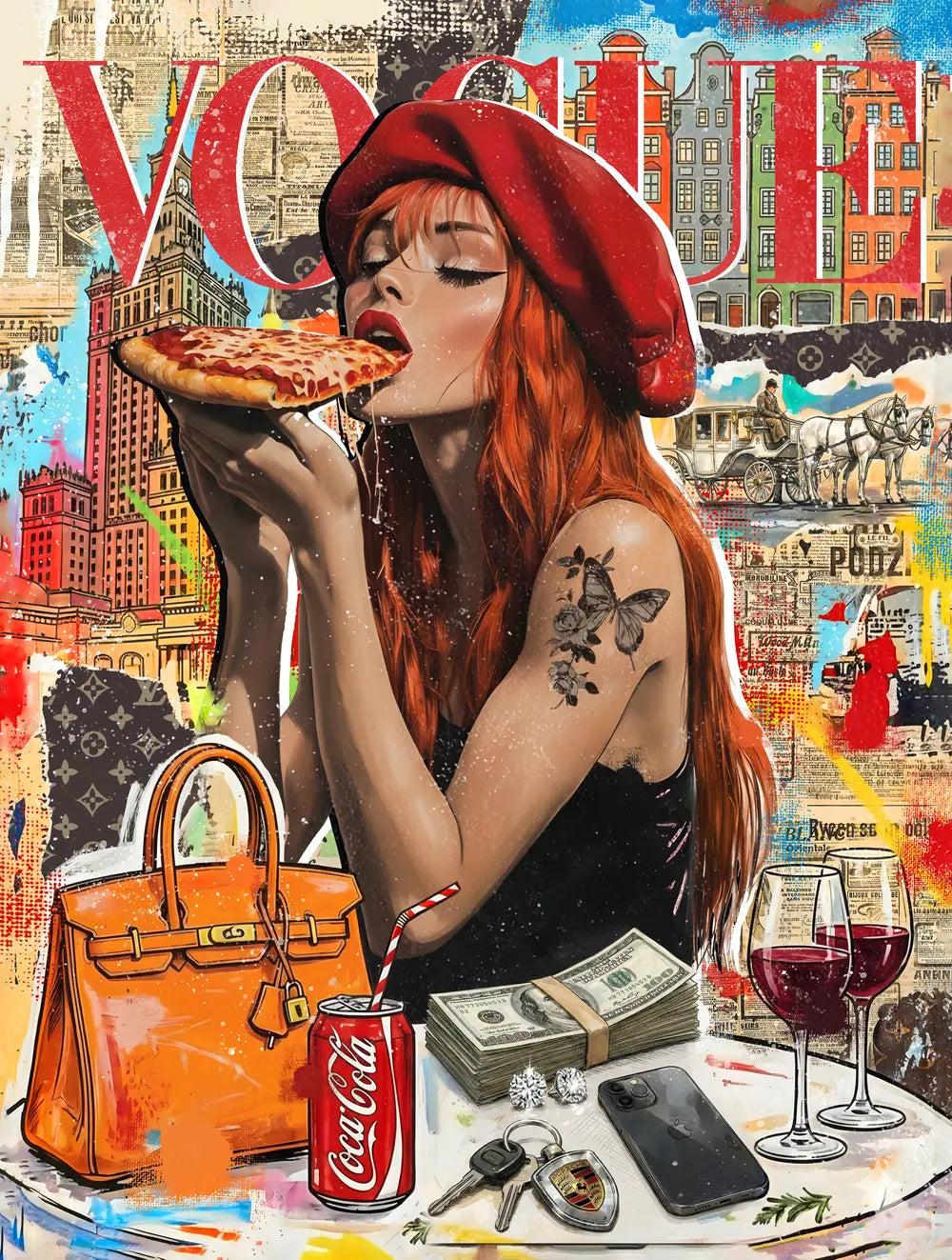 Pizza, Moda i Wielkomiejski Styl