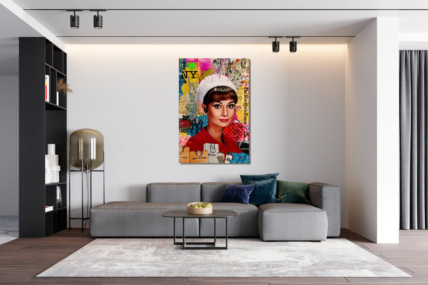 Obraz Canvas  POP Art Audrey Hepburn