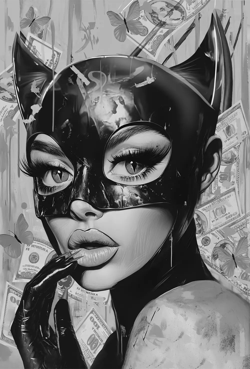 Obraz Canvas  POP ART "Catwoman"