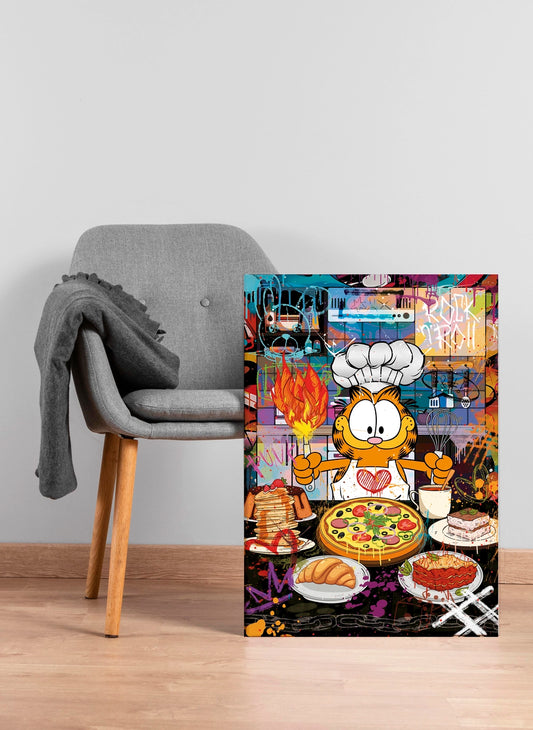 Kot Szef Kuchni  – kuchnia Pop Art