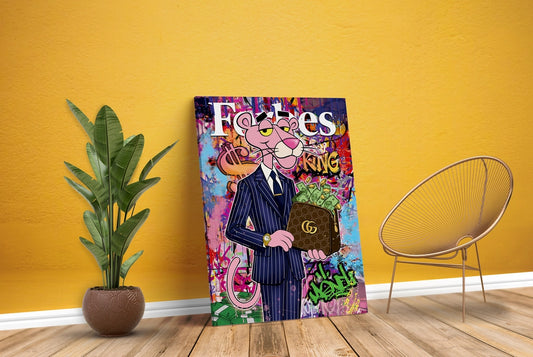 Pink Boss – Pop Art na Płótnie