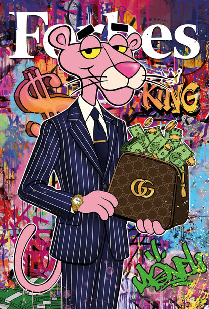 Pink Boss – Pop Art na Płótnie