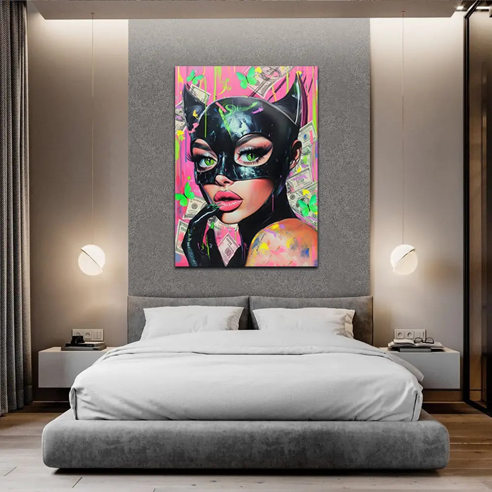 Obraz Canvas  POP ART "Catwoman"