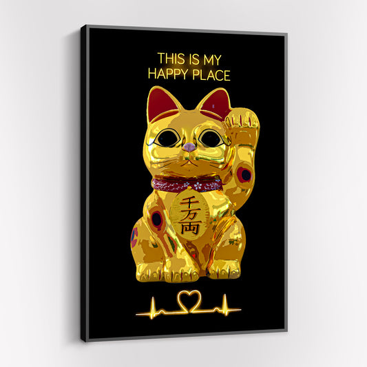 Obraz Canvas  POP ART Kot Szczęścia Maneki Neko