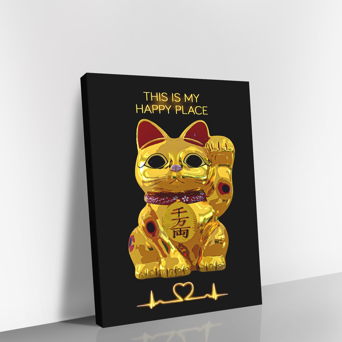 Obraz Canvas  POP ART Kot Szczęścia Maneki Neko