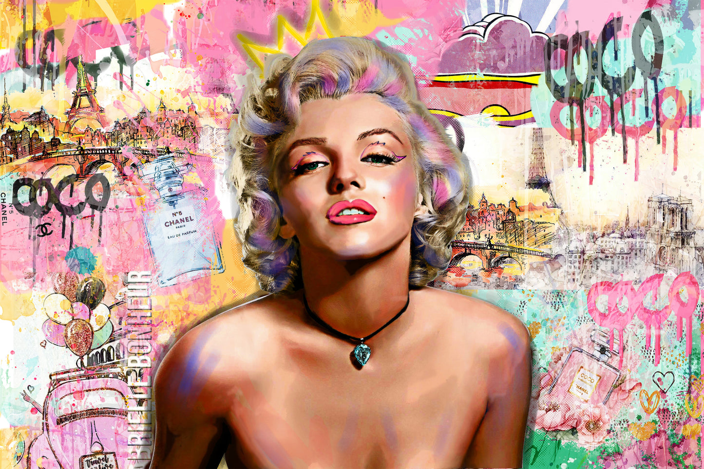 Obraz Canvas POP Art Marilyn Monroe